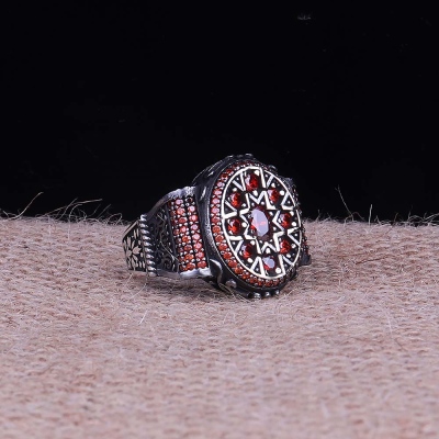 nusnus - 925 Sterling Silver Ring With Zircon Stone