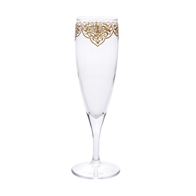 CAMHARE - Camhare Berk Gold 6-piece Champagne Glass 44896