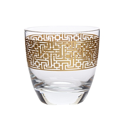 CAMHARE - Camhare Labyrinth Gold 6-piece Soft Drink Glass 42030