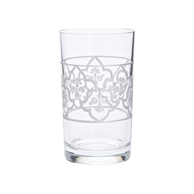 CAMHARE - Camhare Tulip Platinum 6-piece Coffee Water Glass 62508/K