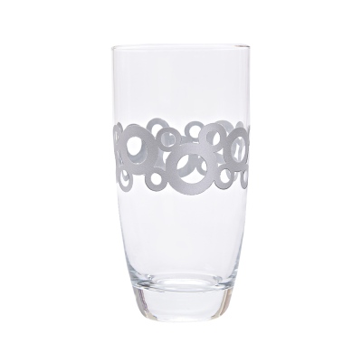 CAMHARE - Camhare Ring Platinum 6-piece Soft Drink Glass 42040