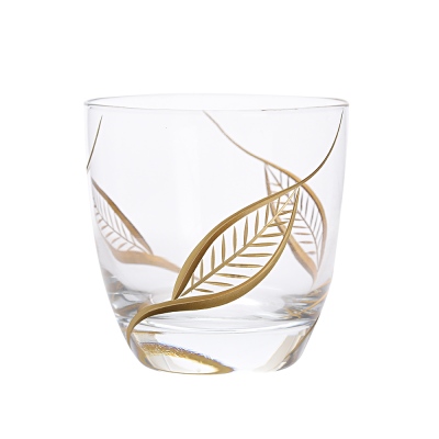 CAMHARE - Camhare Leaf Gold 6-piece Whisky Glass 42030