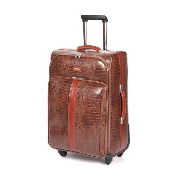 Cantaş Travel Bag 433D/013 Medium Tobacco