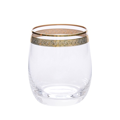 Decorium - Decorium Soft Drink Glass Gold GD12