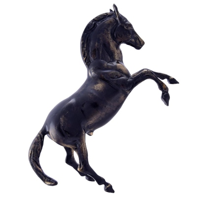 nusnus - Decorative Horse Trinket Black 12*20 cm