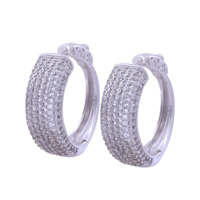 nusnus - Ring Model 925 Sterling Silver Earrings