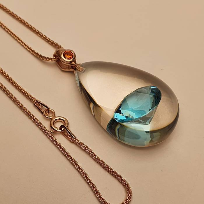 IceNus445 Zircon Necklace