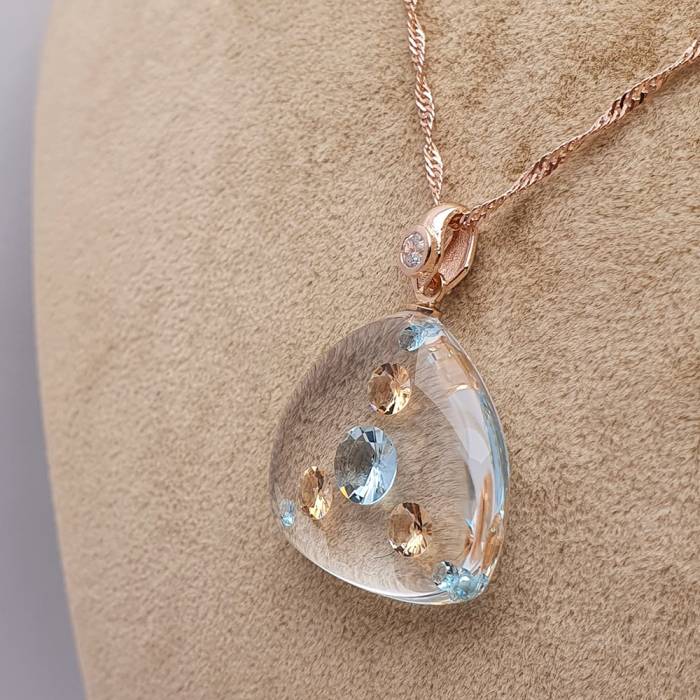 IceNus468 Zircon Necklace