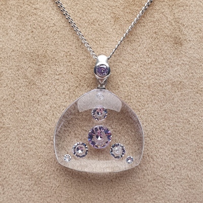 IceNus469 Zircon Necklace - Thumbnail