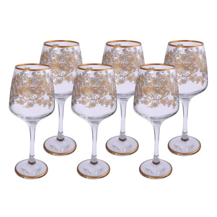 Liviano 6 pcs Red Wine Glass Lorea AB M01224