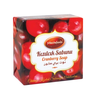 Mecitefendi - Mecitefendi Cranberry Soap Wrapped