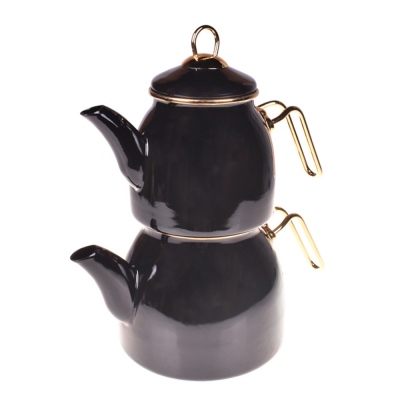 Taşev - Tasev Sultani Teapot Set Black