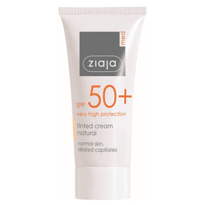 Ziaja MED SPF50+ Doğal Renkli Yüz Kremi