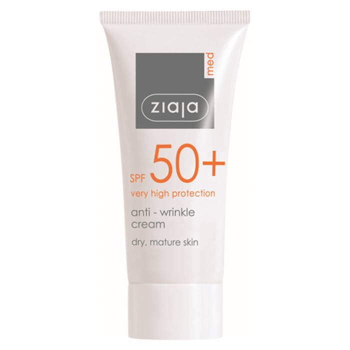 Ziaja MED SPF50+ Kırışıklık Önleyici Yüz Kremi