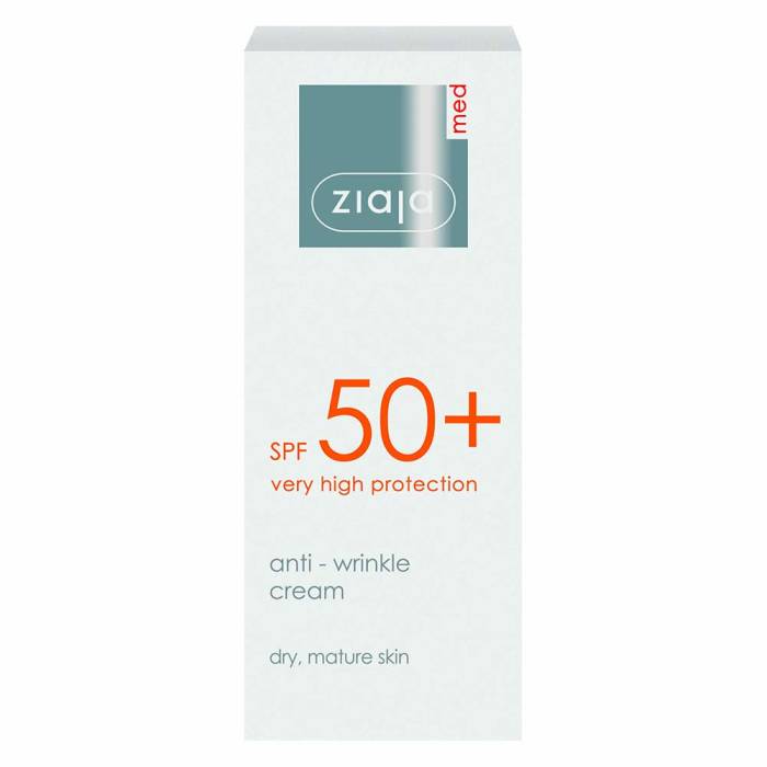 Ziaja MED SPF50+ Kırışıklık Önleyici Yüz Kremi